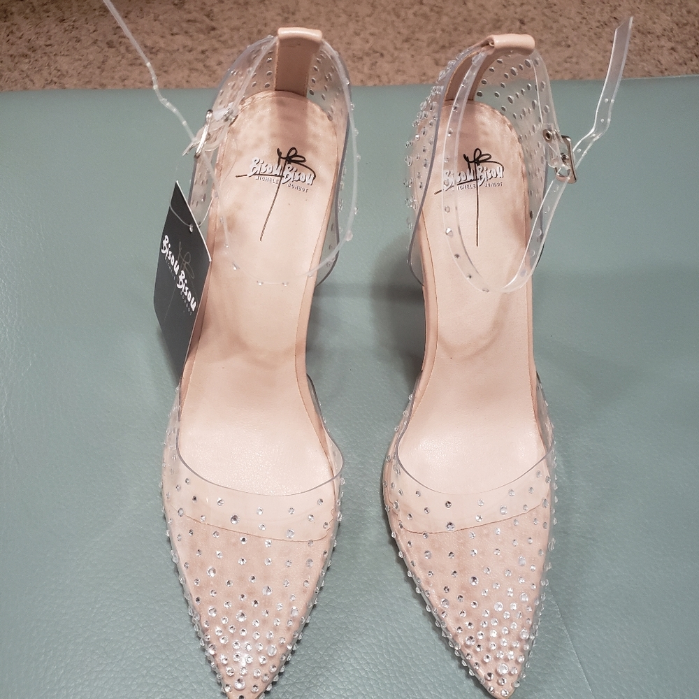 Rhinestone heels